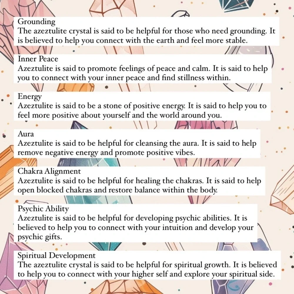 Azeztulite Bracelet 8mm - Picture 5 of 6